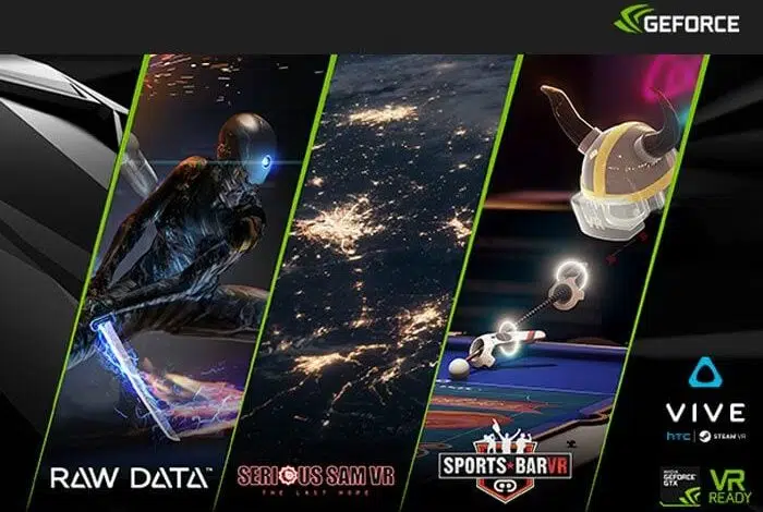nvidia htc vive
