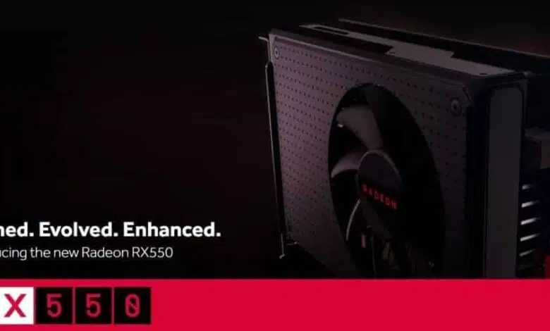 AMD Radeon RX 550 1000x508