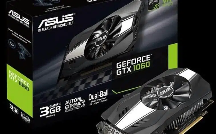 ASUS GTX 1060 Phoenix 3GB