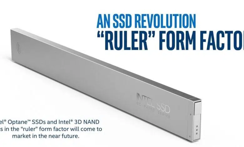 intel ssd ruler