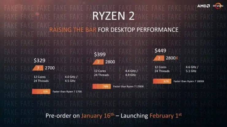 amd ryzen 2 fake 3