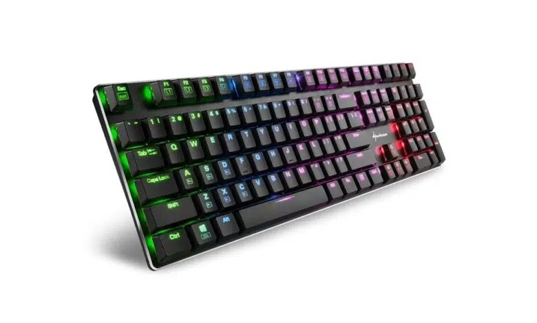 sharkoon PureWriter RGB US angled