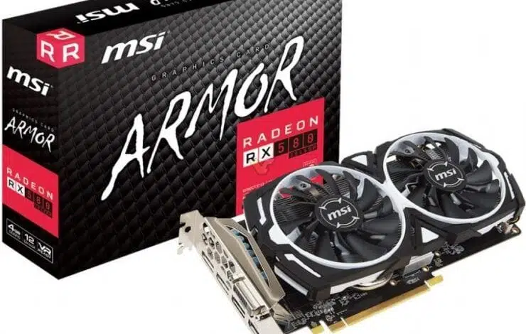 MSI Radeon RX 580 2048SP Armor