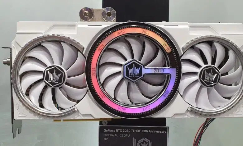 Galax RTX 2080 Ti Hall of Fame 10th Anniversary Edition