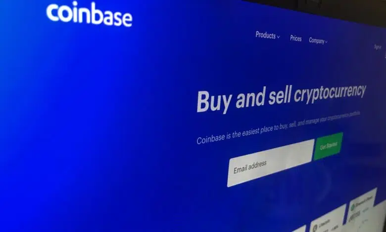 coinbase exchange caida falla