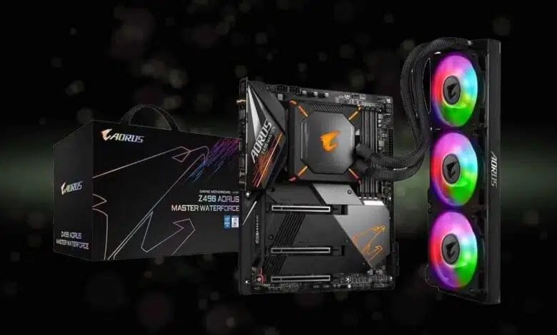gigabyte-Z490-AORUS-Master-WaterForce-intel