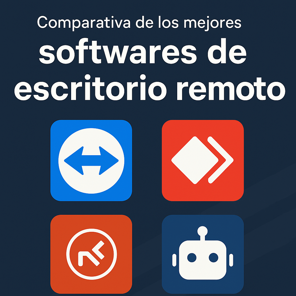logos de software de escritorio remoto
