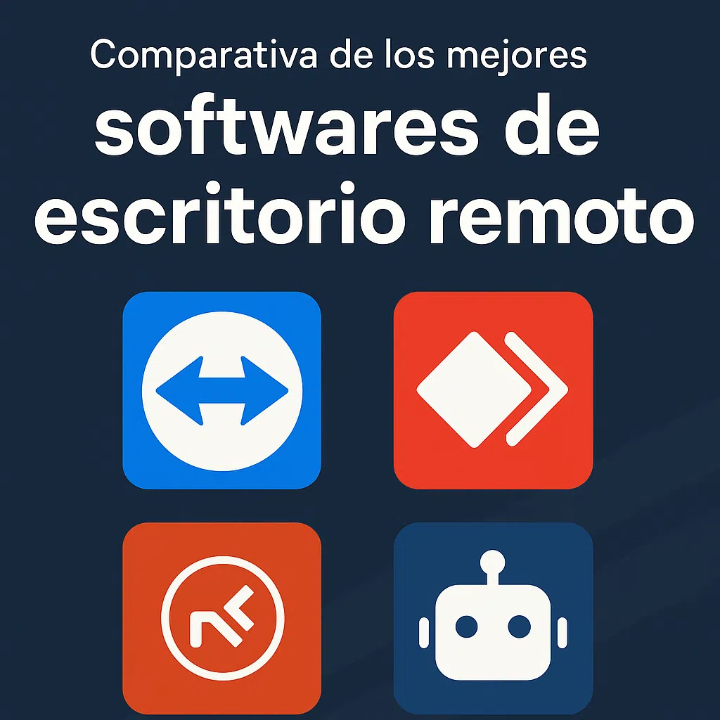 logos de software de escritorio remoto