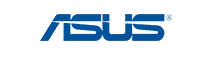Logotipo de asus en color azul