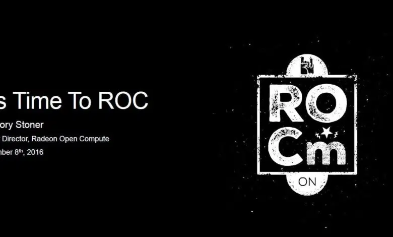 amd rocm 3