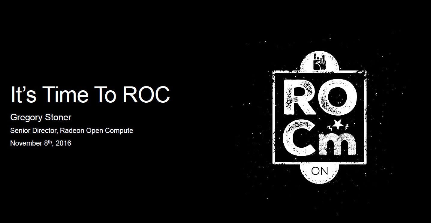 amd rocm 3