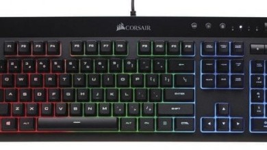 corsair clavier gaming k55 rgb