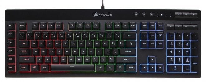 corsair clavier gaming k55 rgb