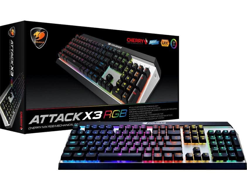 cougar attack x3 teclado