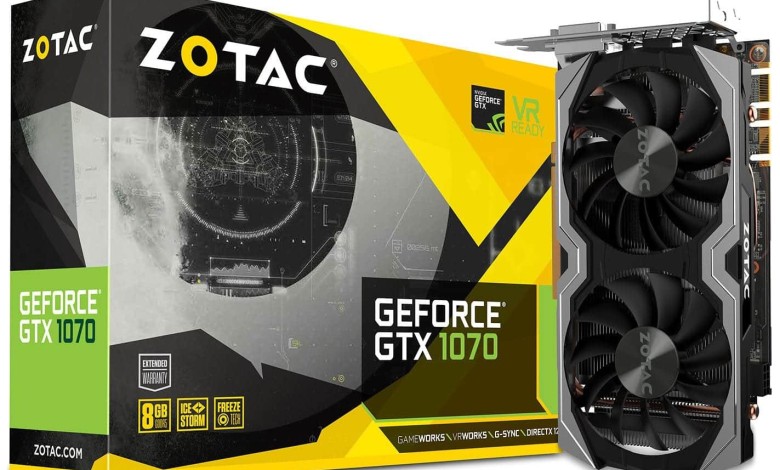 Zotac GTX 1070 Mini 1