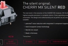 cherry mx red silent