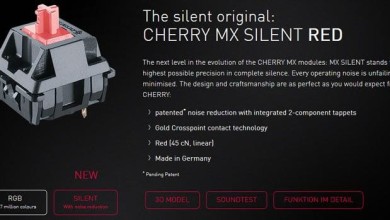 cherry mx red silent
