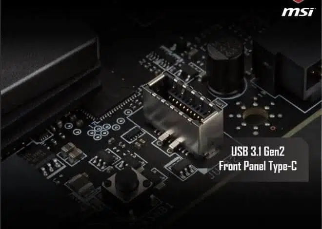 msi usb 31 gen2 type c