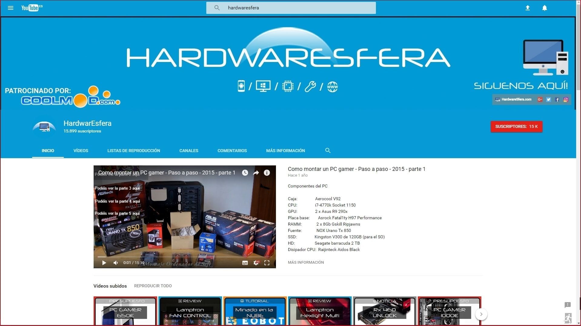 youtube hardwaresfera