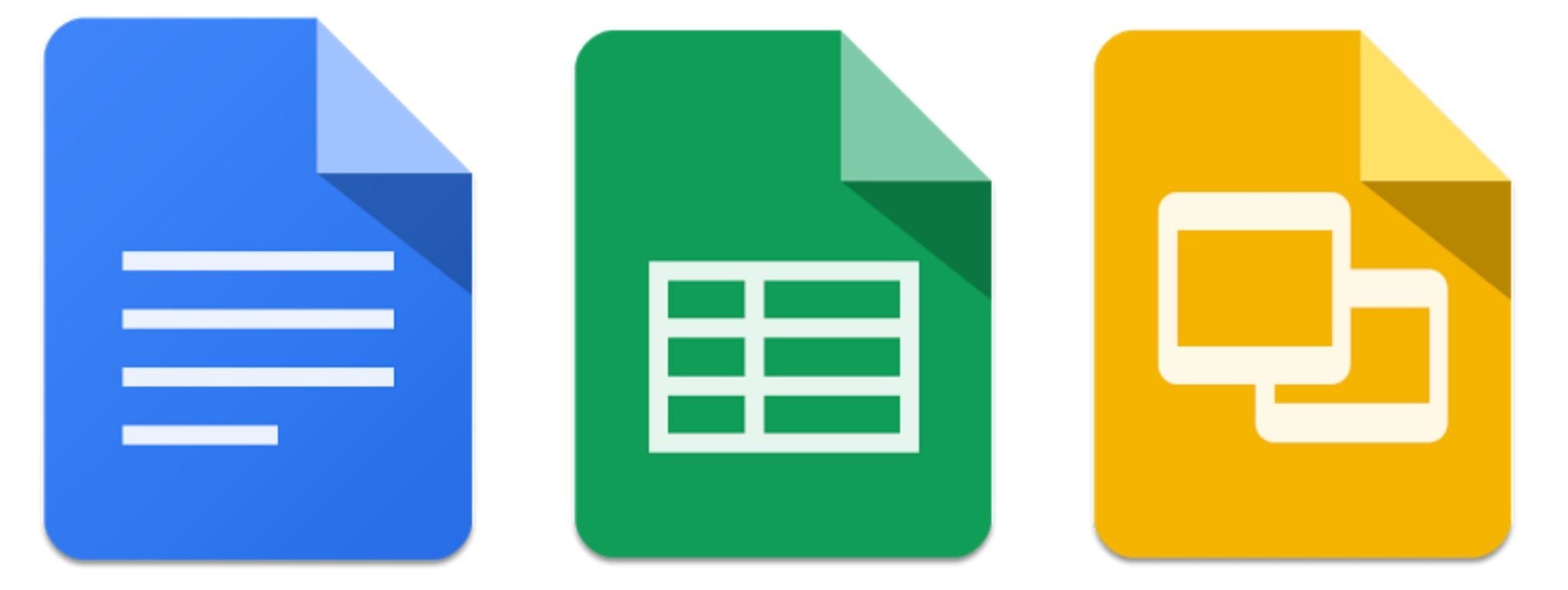Google Docs Sheets Slides 33e379a21b2cf992ea3c65149d682427