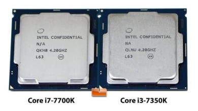 Intel 7700k 7350k