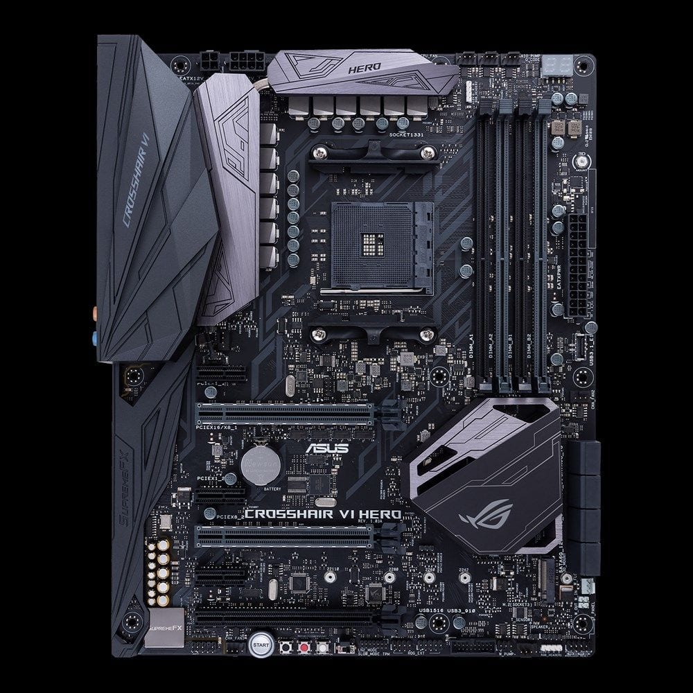 ASUS AM4 X370 Crosshair VI Hero 6 placa base