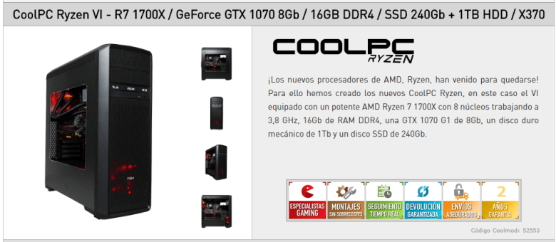 CoolPC Ryzen 2