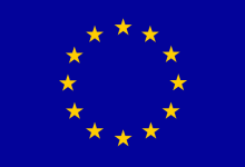 bandera de la ue