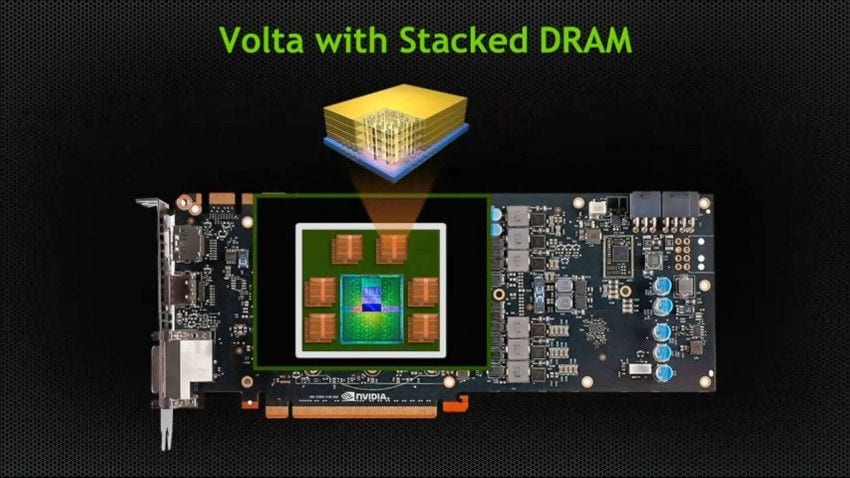 nvidia volta dram