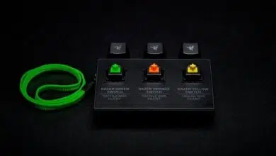 razer yellow mechanical keyboard