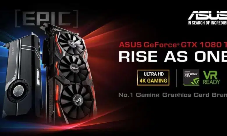 ASUS Custom ROG STRIX GeForce GTX 1080 Ti and GTX 1080 Ti Turbo Graphics Cards