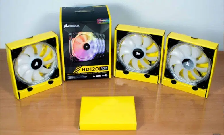 Corsair Vents HD120 Pack HS