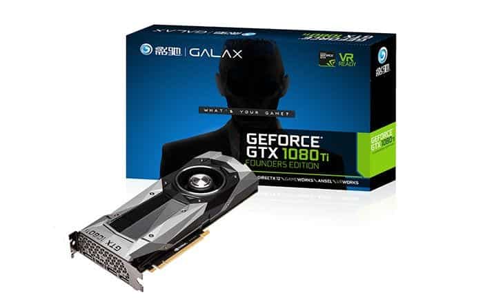 GALAX GeForce GTX 1080 Ti Founders Edition