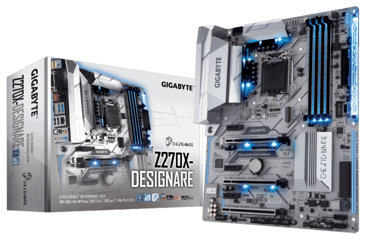 Gigabyte GA Z270X DESIGNARE portada
