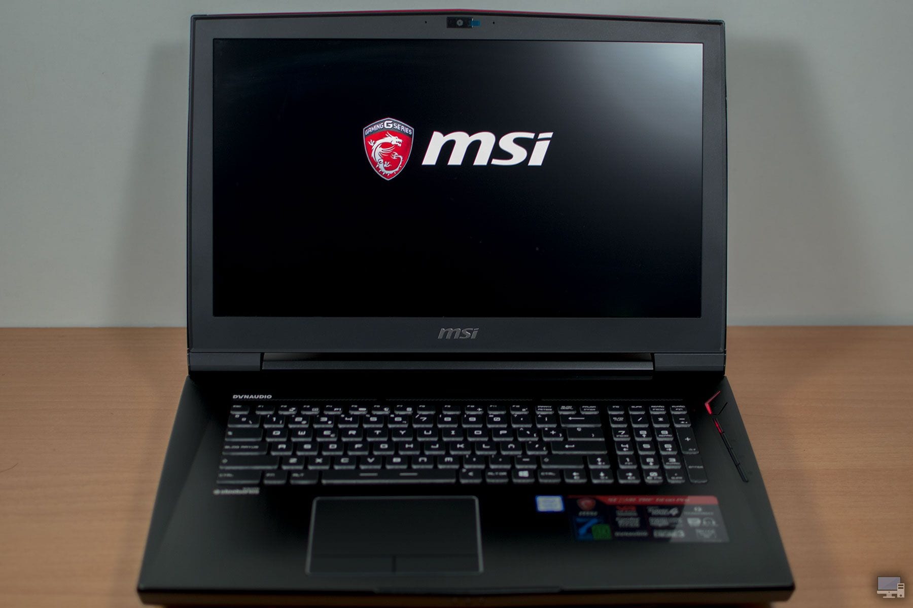 MSI GT73VR Titan Front HS 1