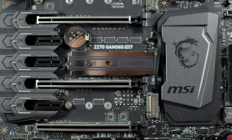 MSI Z270 Gaming M7 Chipset HS