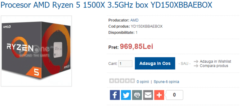 amd ryzen 5 1500x pvp