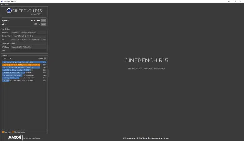 amd ryzen 5 1600 imgur cinebench r15