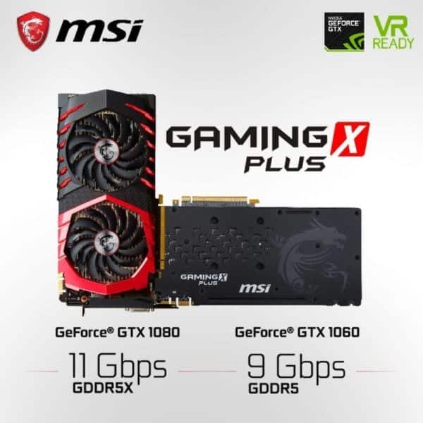 msi gaming x plus geforce gtx