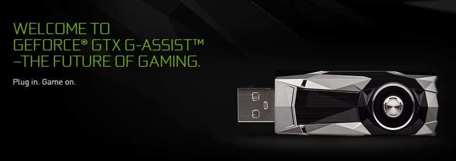 nvidia geforce gtx g assist