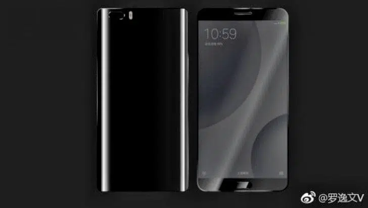 xiaomi mi 6 render