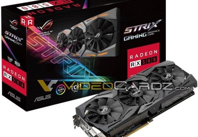 ASUS RoG RX 580 STRIX