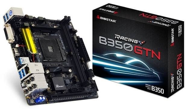 BIOSTAR mITX B350