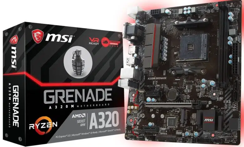 msi a320 granade 2