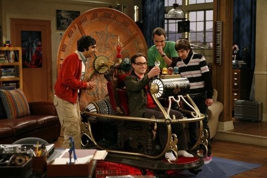 sheldon maquina del tiempo tbbt