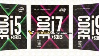 Caja Intel Core i9 Core i7 Core i5