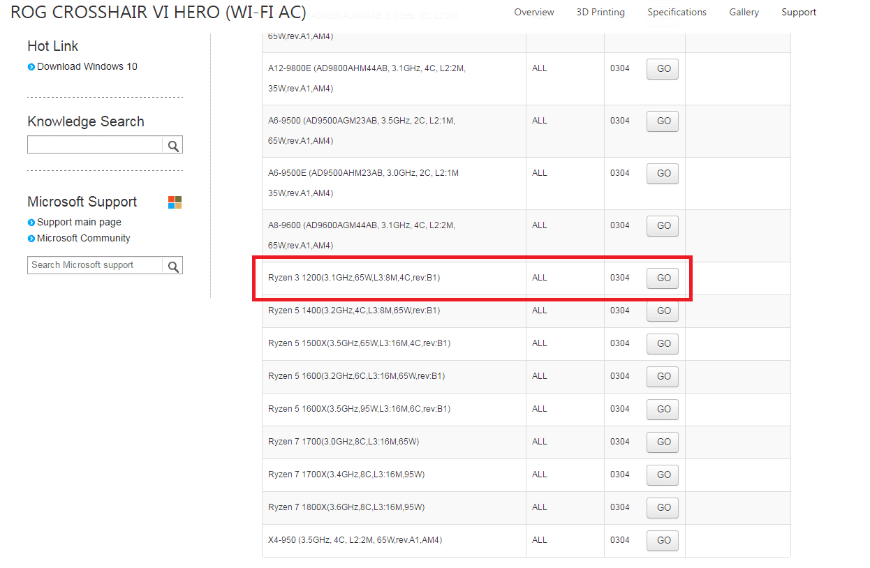 amd ryzen 3 1200