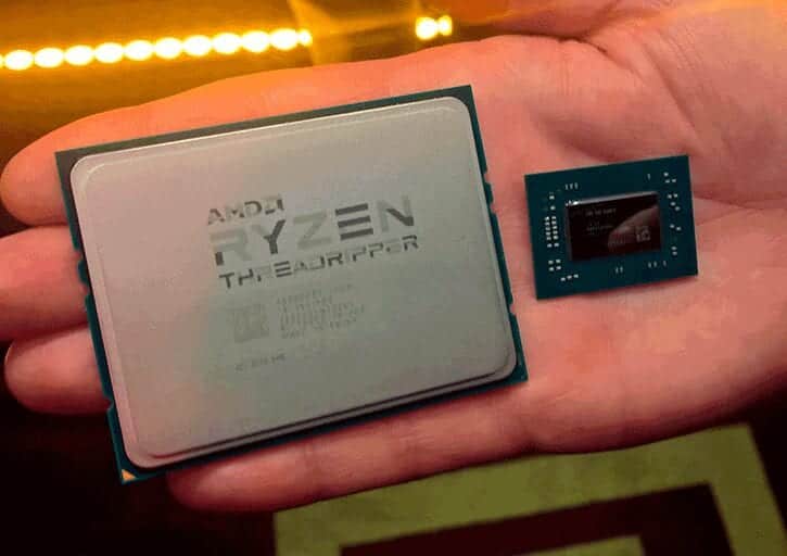 amd ryzen threadripper cuatro dedos