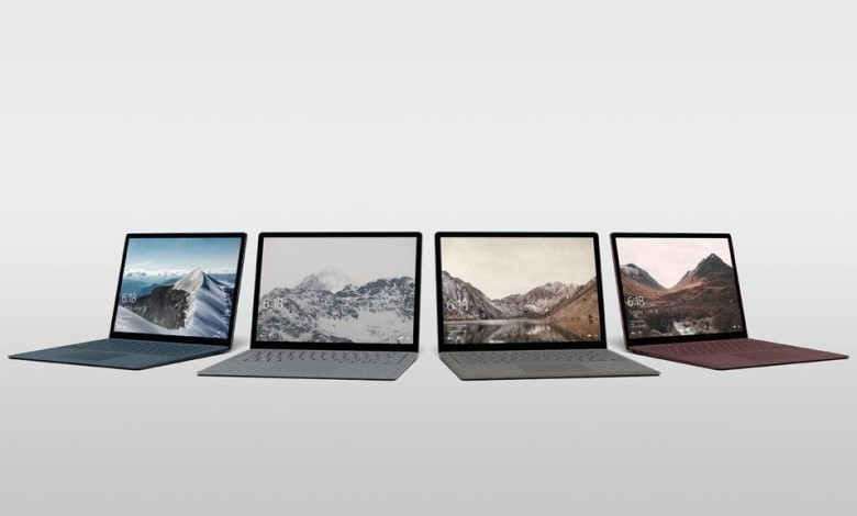 microsoft surface laptop kaby lake