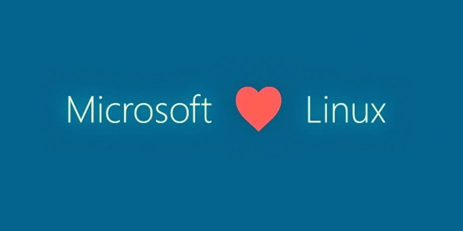 microsoft heart linux